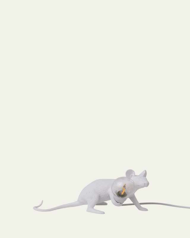 Lie Down Mouse 8" USB Table Lamp